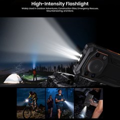 Global FOSSiBOT F110L 4G LTE Rugged Phone Android 15.0 Outdoors Big Speaker 50MP