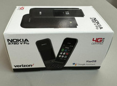 Nokia 2720 V Flip TA-1295 Verizon Wireless 4G LTE KaiOS 4GB KaiOS Smartphone OB