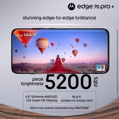 Motorola Edge 70 Pro+ 12GB RAM Factory Unlocked Dual SIM Global Version Coffee