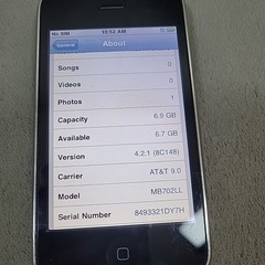 Apple iPhone 3G 8GB Black A1241 iOS 4.2.1 Smartphone Dead Pixels – Collector