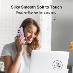 Silicone Case Compatible with OnePlus 11, Shockproof Cover with Camera Protectio