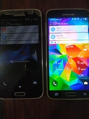 Lot of 7 Samsung Galaxy S5 SM-G900T and SM-G900V 16GB For parts