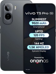 vivo T5 Pro 5G (Black, 256 GB 8 GB RAM) Snapdragon 7s Gen 4 GLOBAL VERSION.