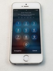 Apple iPhone SE – Model A1662- White/Space Gray – *No AC/SIM*- USED – LOCKED