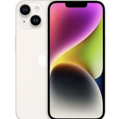 Apple iPhone 14 Smartphone Dual Rear Cameras Black White Red Blue Yellow Purple