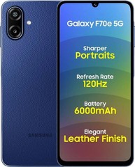 Samsung Galaxy F70e 5G ( Blue, 128GB 4GB RAM) Dimensity 6300 Global Version.