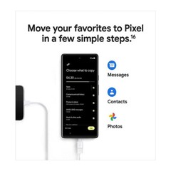 Google Pixel 6 5G Unlocked 128GB ROM 6.4in 50MP All colors in good condition