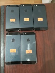 Lot of 5 Apple iPhone 5 32GB (1pc) 16GB(4pcs) A1428 / A1429 Gray