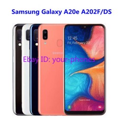 Samsung Galaxy A20e A202F/DS Dual SIM 32GB+3GB Unlocked Smartphone- New Unopened