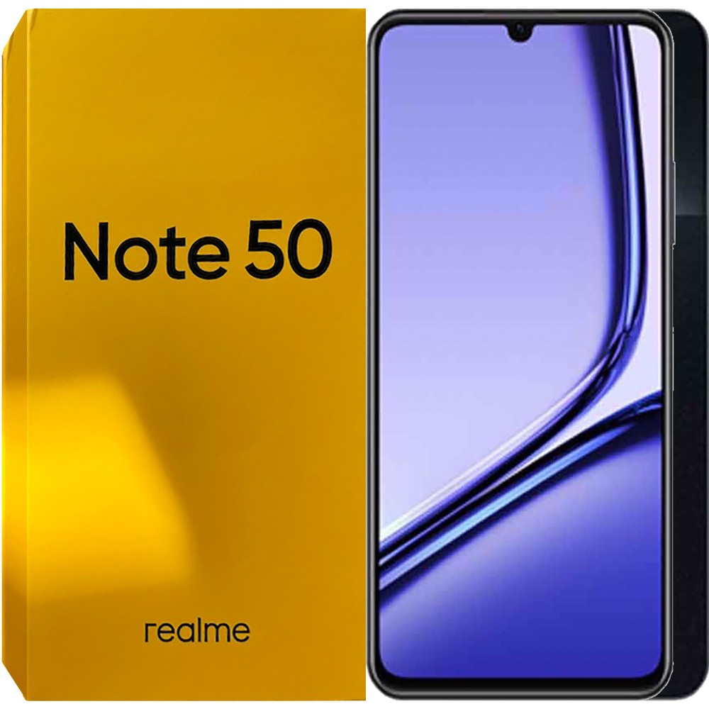 Realme Note 50 4G Midnight Black 128GB + 4GB Dual-Sim Unlocked GSM NEW