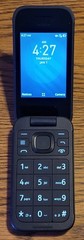 Nokia 2760 Flip / N139DL – Black ( TracFone ) 4G VoLTE Flip Phone – Bundled