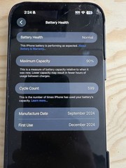Apple iPhone 16 Pro Max Black Titanium, 256GB, Unlocked – Screen Crack
