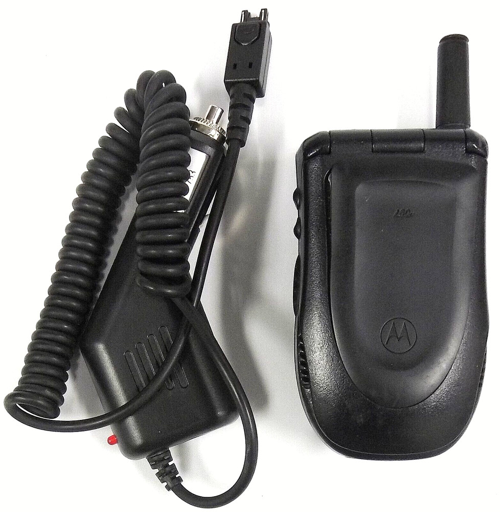 Motorola i series i60c – Black and Blue ( Nextel ) Rare iDEN PTT Phone – EXT