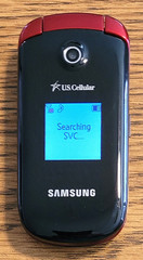 Samsung Chrono 2 SCH-R270 – Black and Red ( U.S. Cellular ) Very Rare CDMA Phone