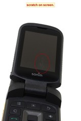 Sonim XP3 8GB Verizon 4G LTE Rugged Flip Phone XP3800 PG22220; 6166680