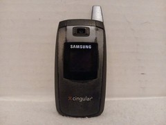 (x2) Samsung – Gray and Black ( AT&T / Cingular ) Very Rare Flip Phone