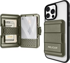 Pelican Wallet for iPhone – Heavy Duty MIL-STD Snap-On Phone Magnetic Wallet and