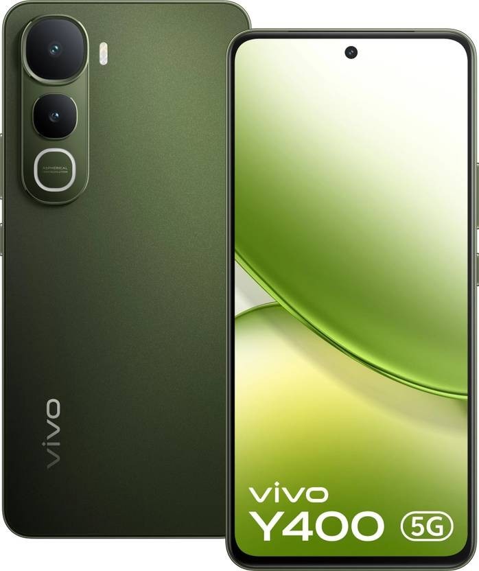 Vivo Y400 5G (Green 256GB 8GB RAM) 6.67 inch 4 Gen 2 Processor Global Version