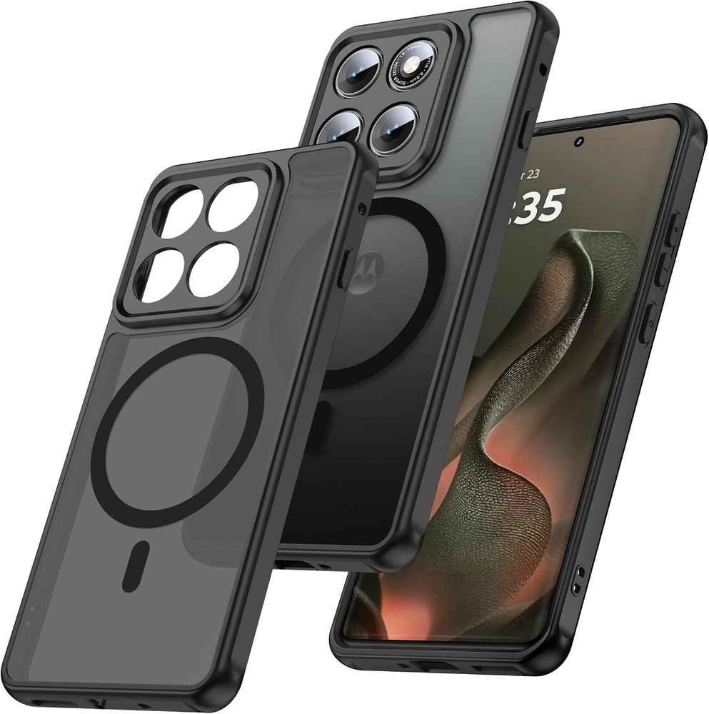 1. For Motorola Moto Edge 2025 Case Slim Thin Translucent Matte Phone Case 2.