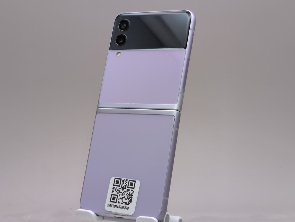 Samsung Galaxy Z Flip3 5G SM-F711U 128GB Lavender Unlocked W090476
