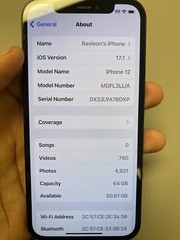 Apple iPhone 12 – 64GB – Black (T-Mobile)