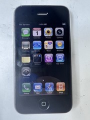 iPhone 3G 8GB Black (AT&T) A1241 (GSM) MB702LL iOS 4.2.1 tested & reset Working