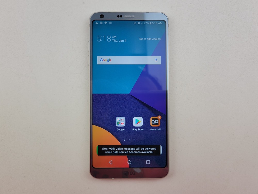 LG G6 (LG-LS993) 32GB – Blue (Boost Mobile) Smartphone – Clean IMEI – J1893