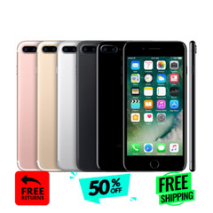 Apple iPhone 7 Plus 32/128GB Unlocked – Black, Silver, Gold – Fair Condition