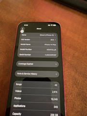 Apple iPhone 14 Plus 256GB Red iOS 12MP Camera Bar Style Built-In Memory