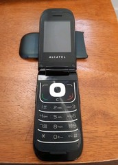Alcatel One Touch 768 Blue Black T-Mobile GSM 3G Flip Cell Phone, Not Working