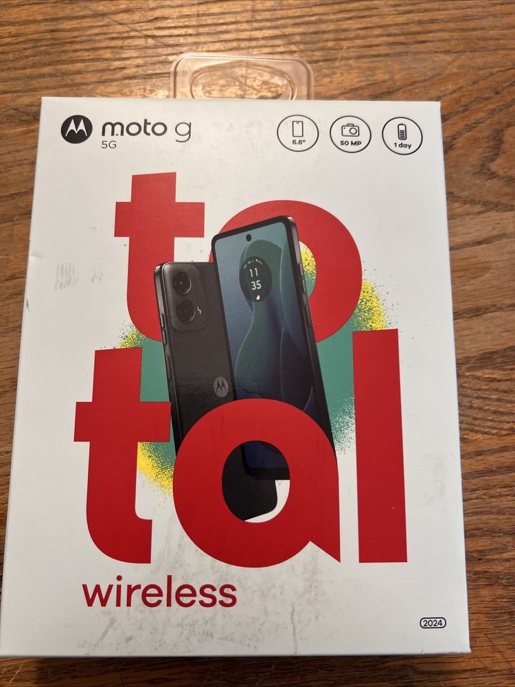 TOTAL WIRELESS MOTO G 5G BRAND NEW PREPAID SMARTPHONE