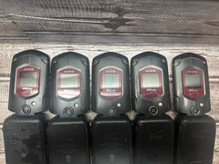 Lot Of 5 Kyocera DuraXV E4520PTT Rugged GPS Waterproof Cell Phone Verizon *Read*