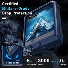 For Motorola Razr 2025 Case with Heavy Duty Dual Layer Drop Protective Cover