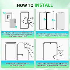 3+3 Screen Protect Samsung Galaxy A16 5G for Screen and Camera Lens Protector 9H