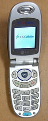LG VX3300 – Blue and Silver ( U.S. Cellular ) CDMA Flip Phone -Very Rare Version