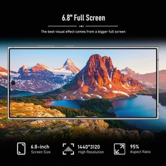 C24 Ultra 5G Unlocked Cell Phone, 8+256GB Smartphone, Android 13 Dual SIM 6.8“