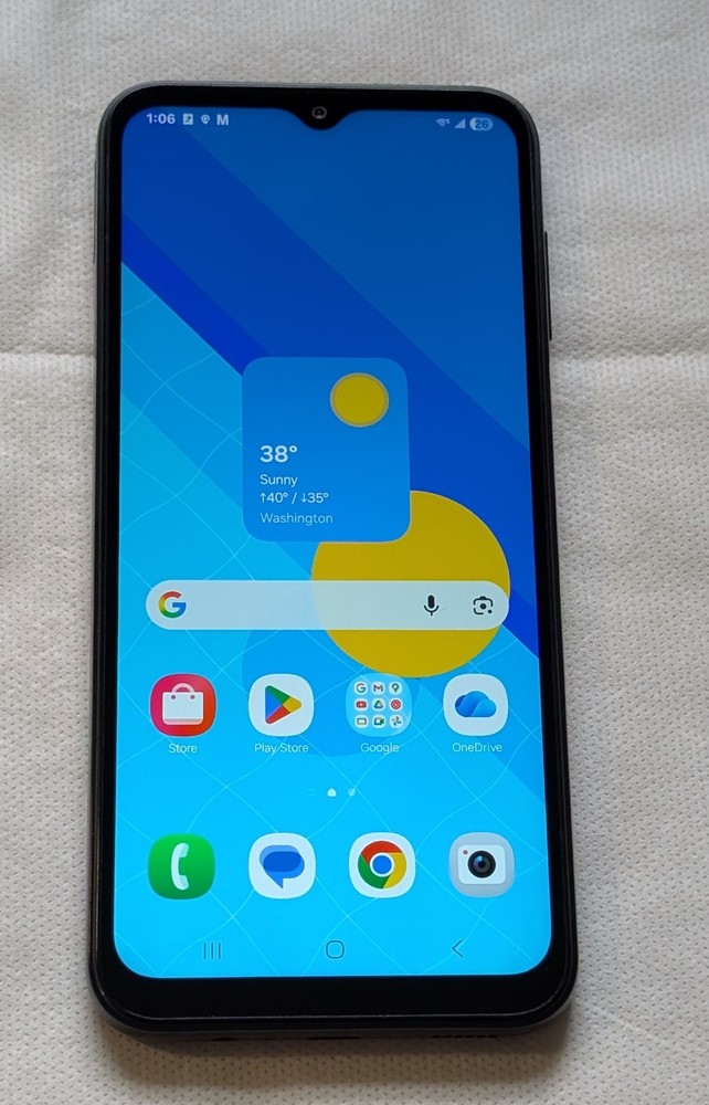 VERY GOOD CONDITION Samsung Galaxy A14 64GB 5G Cell Phone T-Mobile CLEAR IMEI
