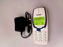 Nokia 3330 100% Working + NEW Battery + Charger – Unlocked – Snake