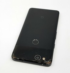 Google Pixel 2 G011A 64GB Just Black Broken Screen & Back Faulty Smartphone