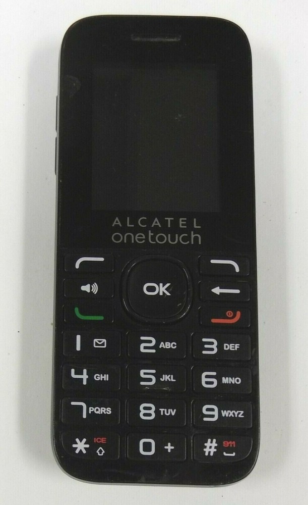 Alcatel One Touch Cinch 1018B – Black ( Unknown CDMA Network ) Cellular Phone
