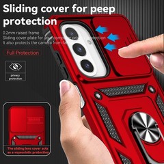 Phone Case for Samsung Galaxy A26 5G with HD Screen Protector & Kickstand