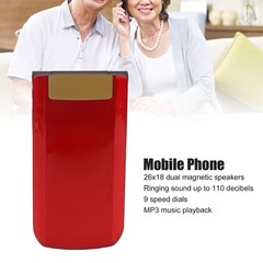 Senior Cell Phone Widescreen Display Large Fonts Dual SIM Dual Standby Unlo VZVP