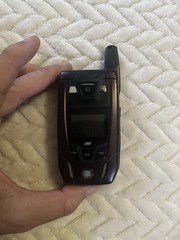 Motorola i series i880 – Brow/Black ( Nextel ) Very Rare iDEN PTT Flip Phone