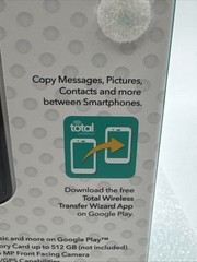 TCL A3 Total Wireless Smartphone 5.5” 4G LTE WiFi Android 11.0 Black Touchscreen