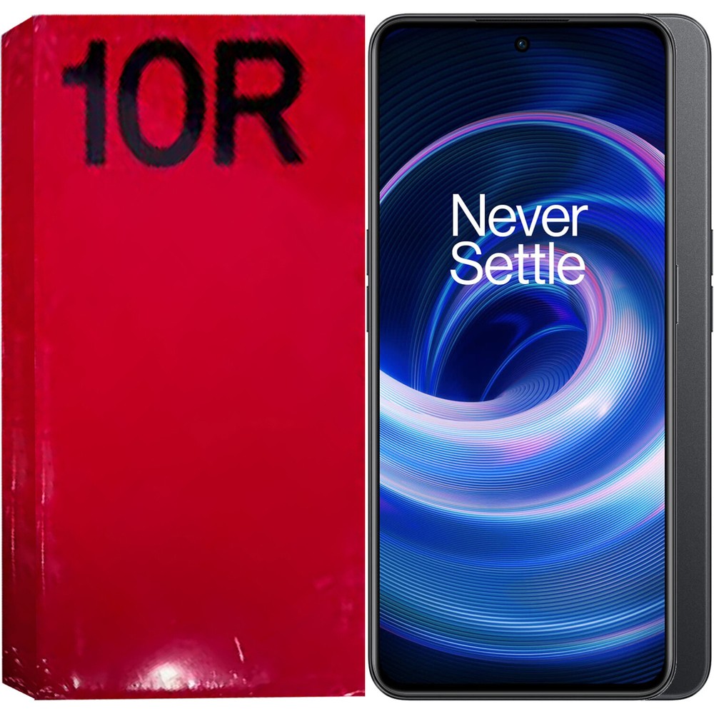 OnePlus 10R 80W 5G Sierra Black 128GB + 8GB Dual-Sim Factory Unlocked GSM NEW