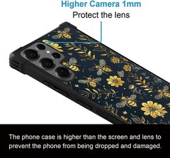 Samsung Galaxy S25 Ultra Case, Amazing Pattern Design Shockproof Hard PC Back Ca