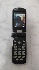 NTT Docomo FOMA P900iV Cloud Black Final Fantasy Flip Phone Japan Tested
