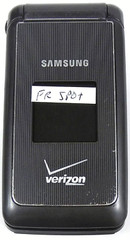 Samsung Haven SCH-U320 – Charcoal Gray ( Verizon ) No Camera Flip Phone – READ