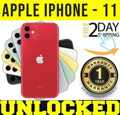 Apple iPhone 11 – 64GB 128GB 256GB (FACTORY UNLOCKED) 🔋100% BATTERY🔋 ❖SEALED❖