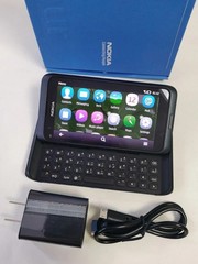 Origina Nokia E7-00 Silver Black 16GB (Unlocked) Smartphone QWERTY keyboar WIFI